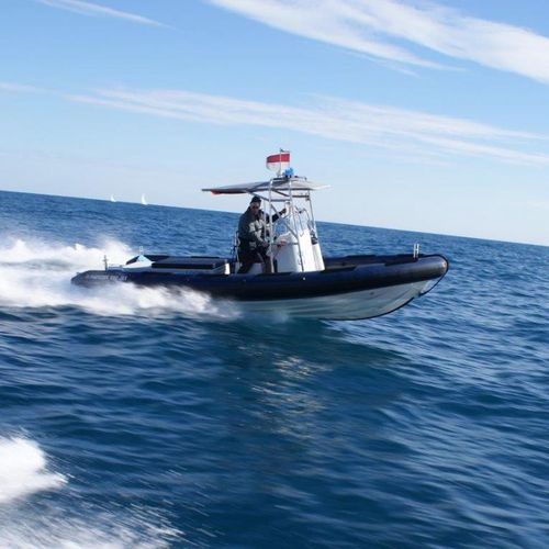 Outboard inflatable boat - 680  - Parker RIBS - hydro-jet / diesel / twin-engine