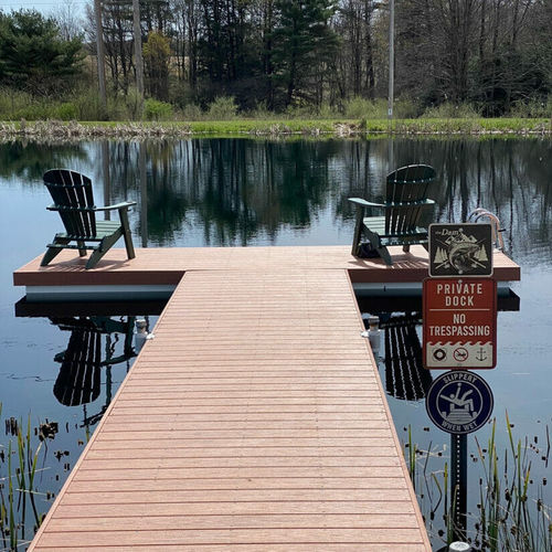 Floating dock - AccuDock - mooring / for recreation centers / wooden