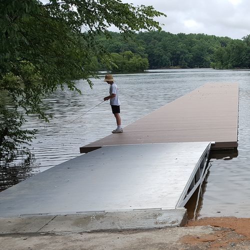 Pivoting ramp - AccuDock