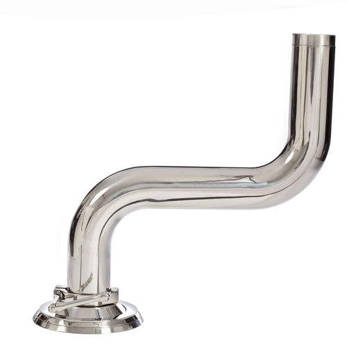 Boat seat pedestal Offset Gooseneck Release Marine