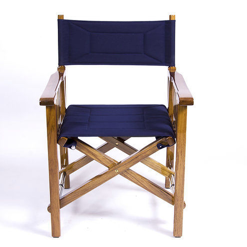 Boat director's chair - BARBUDA - Release Marine - folding / with armrests / teak