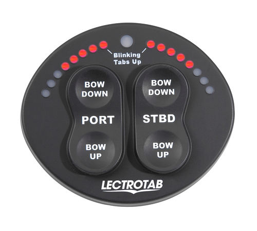 Waterproof switch - Lectrotab - boat / for trim tab systems / LED