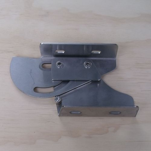 Boat hinge - Metal Moulding - seat / stainless steel