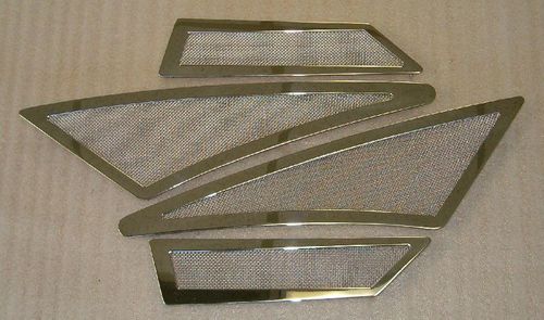 Boat air vent - Hidden - Metal Moulding - stainless steel