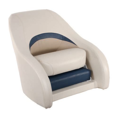 Helm seat - HS500B  - Veada Industries - bucket / for boat / fold-down