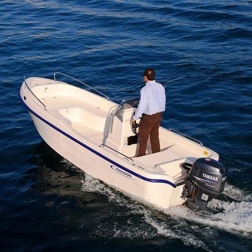 Outboard center console boat - FISH 4.99 M - Biskinis Bros S.A. - sport-fishing / 7-person max. / sundeck