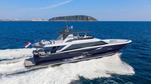 Cruising motor yacht - DUTCH FALCON - Van der Valk Shipyard - wheelhouse / IPS / 4-cabin
