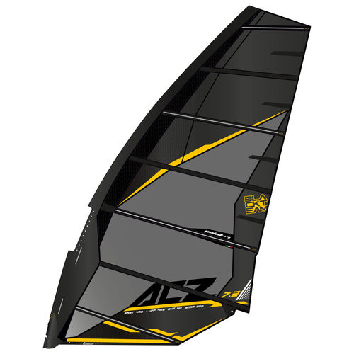 Race windsurf sail - AC-Z - Point-7 International - racing / slalom / 6-batten