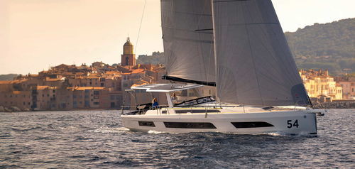Ocean cruising sailing yacht - Dufour 54 - Pop Factory - cruising / 4-cabin / 5-cabin
