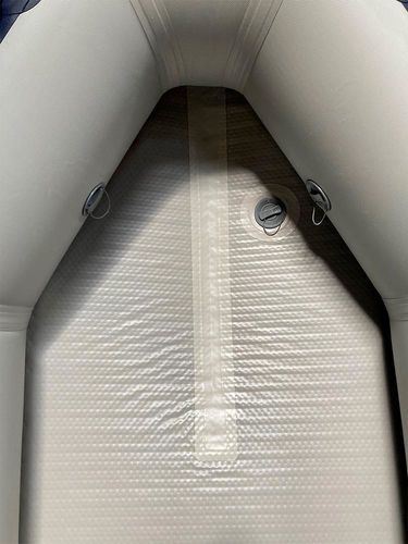 Outboard inflatable boat - AÉRO V-SHAPE 230 - Pop Factory - 2-person / yacht tender / inflatable bottom
