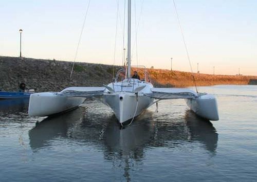 Trimaran - F-39R - Farrier Marine (NZ) - racing / 1-cabin / trailerable