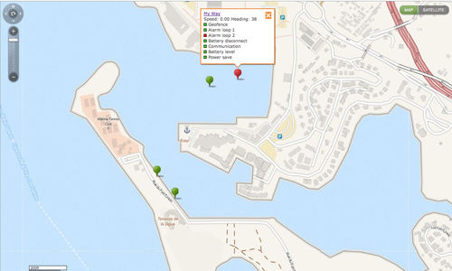 Fleet management software - Fleet - C Security Systems AB - for marinas / for boat rental companies