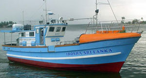 Professional fishing boat - NMDF-54 - Neil Marine (Pvt) Ltd - outboard / fiberglass
