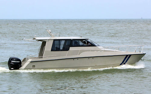 Oceanographic research boat - 10.3 - Neil Marine (Pvt) Ltd - outboard / fiberglass