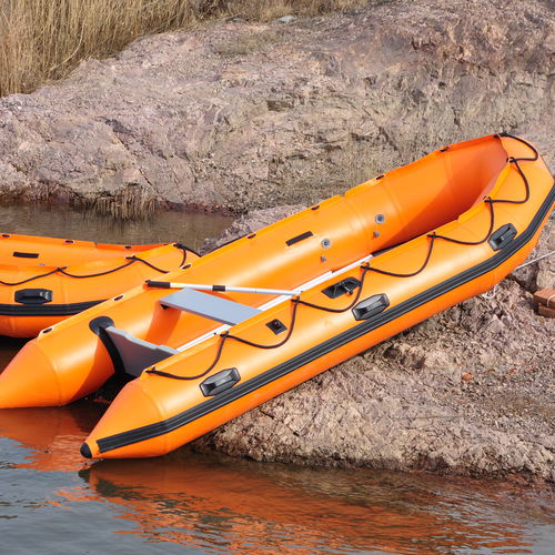 Outboard inflatable boat - UB470  - Qingdao Lian Ya Boat Co.,Ltd. - foldable / sport / multi-use