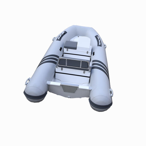 Outboard inflatable boat - HYP240-LY430 - Qingdao Lian Ya Boat Co.,Ltd. - gasoline / rigid / open