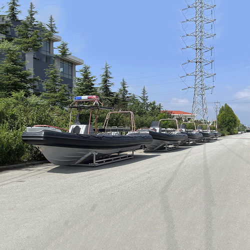 Outboard inflatable boat - RIB830 - Qingdao Lian Ya Boat Co.,Ltd. - gasoline / twin-engine / RIB