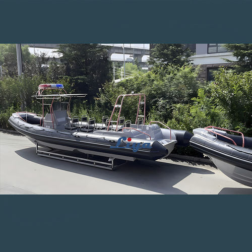 Patrol boat - RIB830-M - Qingdao Lian Ya Boat Co.,Ltd. - rescue boat / outboard / rigid hull