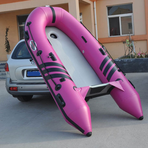Outboard inflatable boat - UB200-UB650 U type - Qingdao Lian Ya Boat Co.,Ltd. - gasoline / foldable / sport