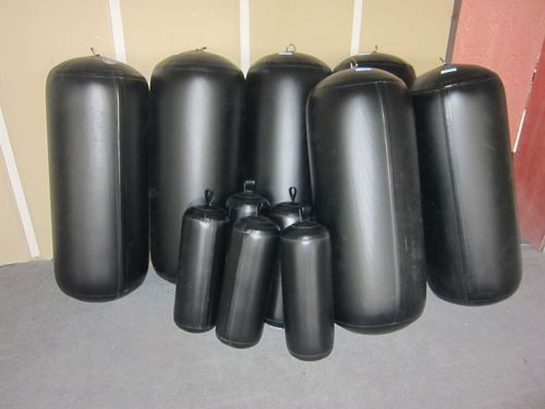 Boat fender - Qingdao Lian Ya Boat Co.,Ltd. - cylindrical / inflatable