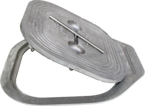 Ship deck hatch - BFHHQTH24X24 - BAIER MARINE - rectangular / weathertight