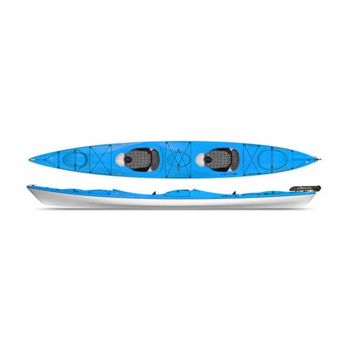 Touring kayak - TRAVERSE 17.5T - Delta Kayaks - adult / tandem / red