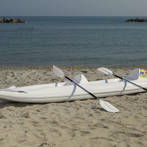 Recreational canoe - SURF D - CNA Centro Nautico Adriatico - 2-person / fiberglass / polyester