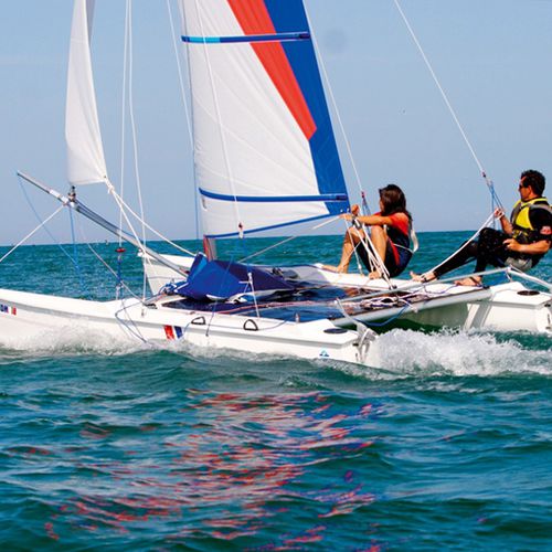 Recreational sport catamaran - Phantom 18' - CNA Centro Nautico Adriatico - instructional / double-handed / double-trapeze