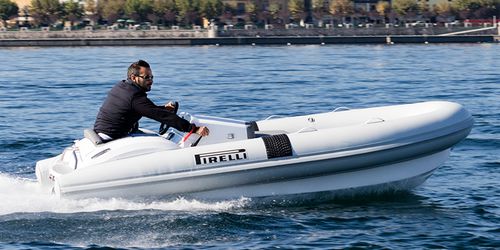 Hydro-jet inflatable boat - J39 - PIRELLI | TecnoRib - gasoline / RIB / center console