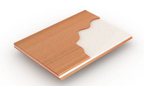 Ship fitting sandwich panel - LARIMAR® PET 100% RECYCLABLE - BELLOTTI SPA - wood / plywood / okoumé