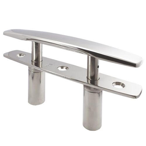 Boat deck cleat - 9321 series - Foresti & Suardi - flat / built-in / stainless steel