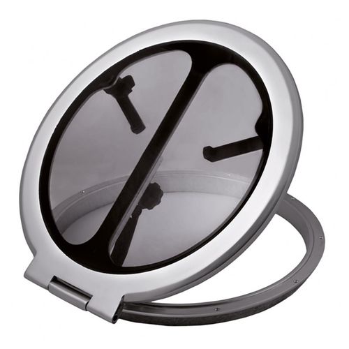 Boat deck hatch 900A Foresti & Suardi round / opening / aluminum