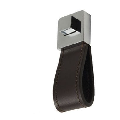 Leather decorative handle - 858.C. series - Foresti & Suardi
