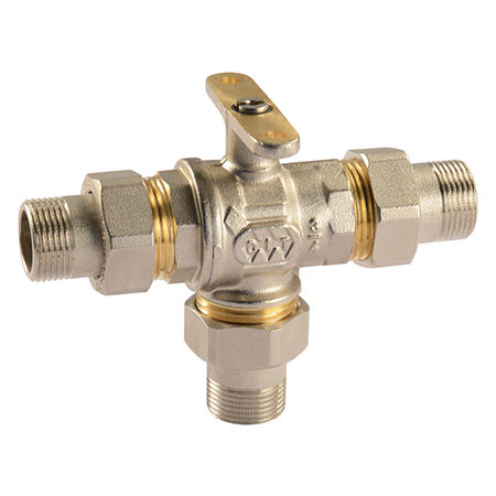 Ball valve - DIAMANT PRO 3-WAY - Comparato Nello - for boat
