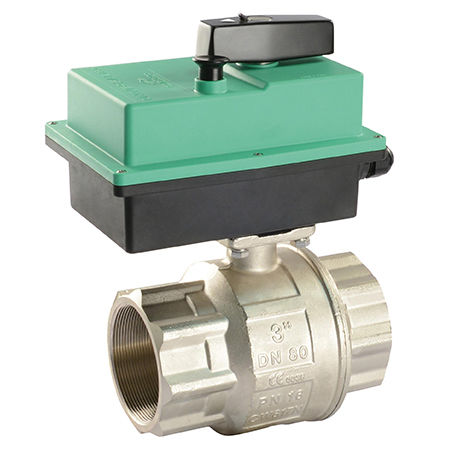 Boat actuator - MOTORISED 2-WAY BRASS VALVE - Comparato Nello - electric