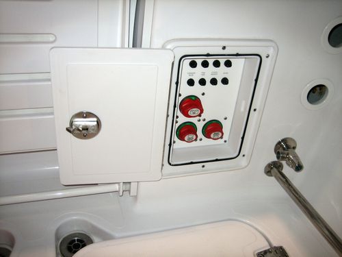 Boat inspection hatch - Teak Isle Mfg. - waterproof