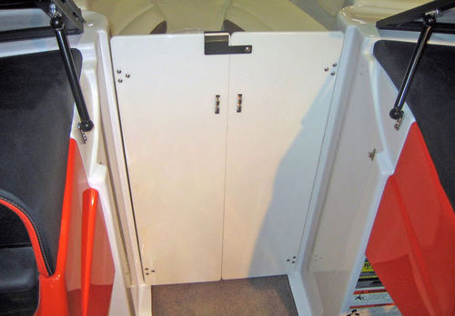 Boat transom gate - WIND BREAK - Teak Isle Mfg.