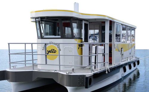 Passenger boat - Passeur de La Rochelle - Alternatives Energies - catamaran / electro solar / emission-free