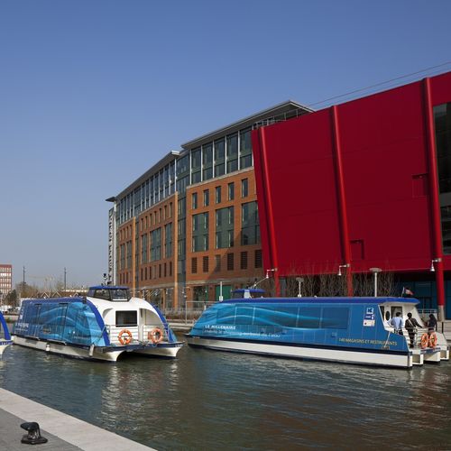 Sightseeing boat - Navettes du Millénaire - Alternatives Energies - catamaran / electric