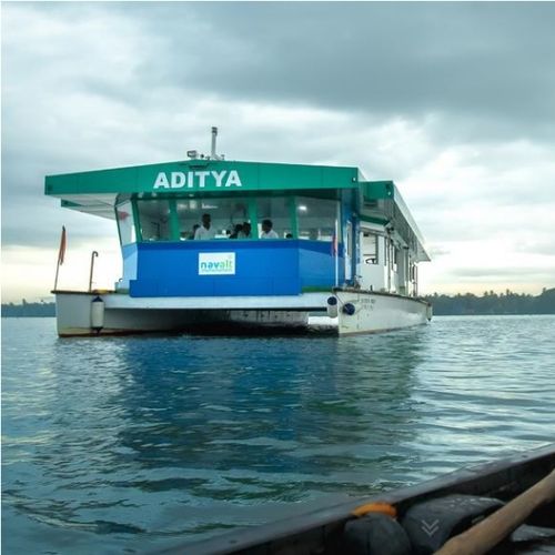 Passenger boat - ADITYA - Alternatives Energies - catamaran / electro solar / emission-free