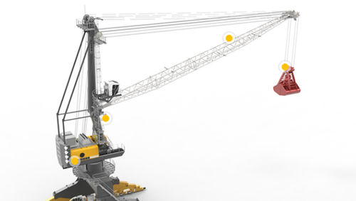 Port crane - LPS 420 E - Liebherr-International Deutschland - gantry / mobile