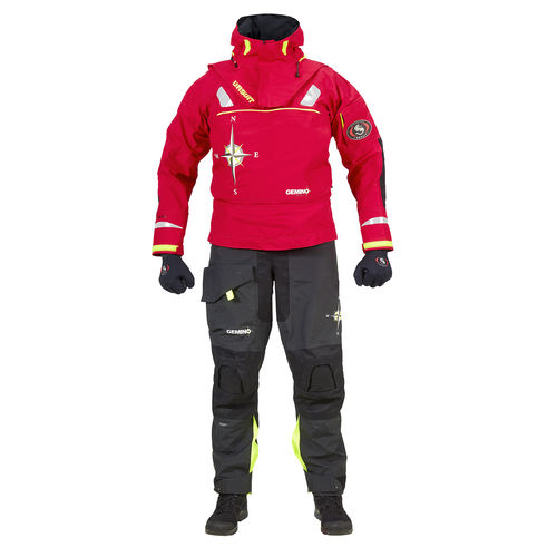 Rescue drysuit - GEMINO NAVIGATOR - Ursuit - long-sleeve / with hood / two-piece