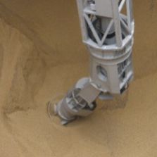 Continuous ship unloader - FLEXIPORT - NEUERO Industrietechnik GmbH - pneumatic / rotary feeder type / mobile