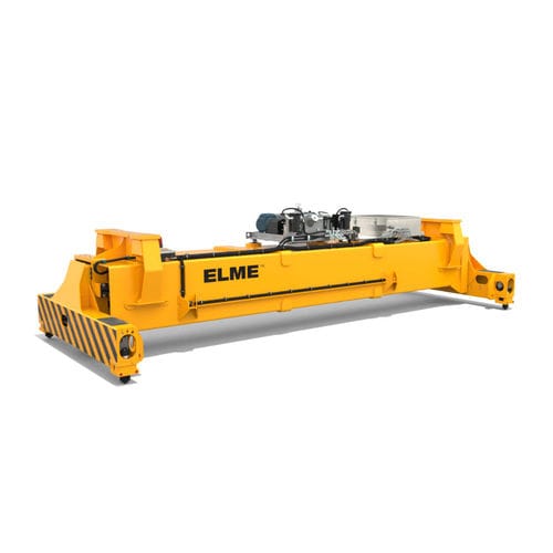 Loaded container handler spreader - 8110 - ELME SPREADER - telescopic / electro-hydraulic