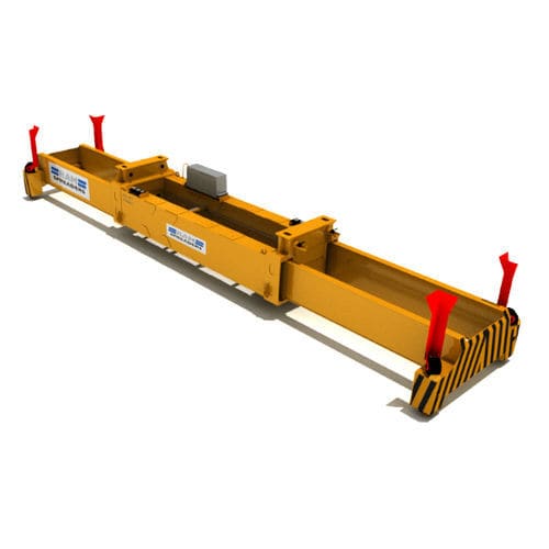 Ship-to-shore crane spreader - 3400  - RAM Spreaders - stacking crane / for containers / telescopic