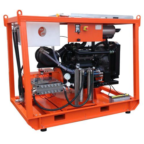 Marine high-pressure cleaner - CD160 Series - DEN-JET Marine Pte - for ships / skid-mounted / diesel engine