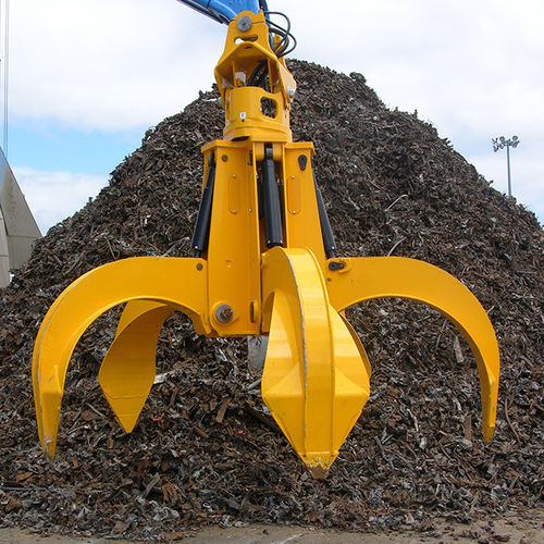Hydraulic bulk cargo grab - 0.8 - 5.0 M³, 10 t - MANTSINEN