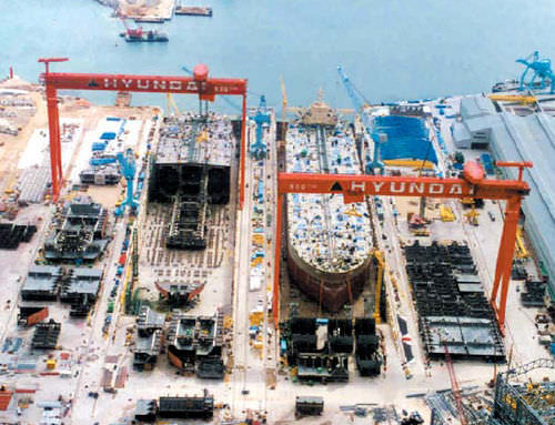 Shipyard crane - Hyundai Samho Crane Division - gantry