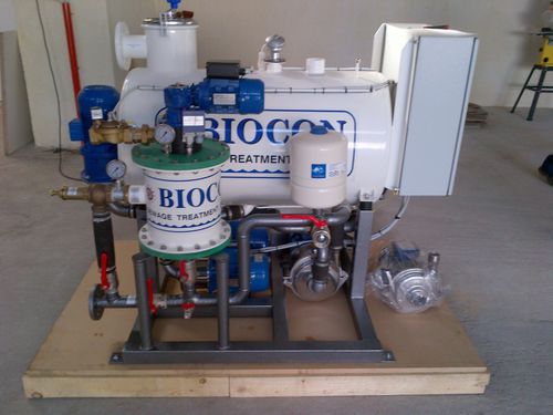 Wastewater treatment system - BIOCON - Techni - for ships
