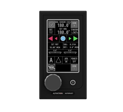 Professional vessel autopilot - Alphatron Marine - for boat / for high-speed vessels / for motor boats